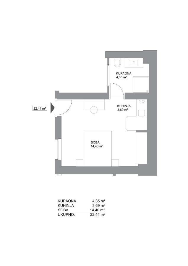 Zagreb Centre Apartments Eksteriør bilde